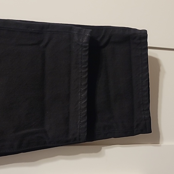 Madewell The Perfect Vintage Jean Womens 33 (38) Black Curvy Tappered Moms AJ192 - Picture 4 of 14